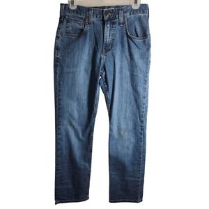 2X Carhartt Mens Relaxed Fit Rugged Flex 5 Pocket Jeans Size 28x30 Blue Denim